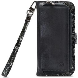 Mobilize Gelly Zipper Samsung Galaxy A71 Hoesje Uitneembare 2in1 Clutch - Zwart