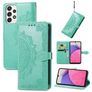 Mobigear Mandala Samsung Galaxy A33 Hoesje Bookcase Portemonnee - Turquoise