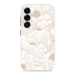 MIO Samsung Galaxy S25 MagSafe Hoesje Hardcase Backcover - White Roses