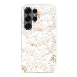 MIO Samsung Galaxy S26 Ultra MagSafe Hoesje Hardcase Backcover - White Roses