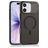 Mobigear Shockproof Grip iPhone 17 MagSafe Hoesje Hardcase Backcover - Zwart