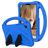 Mobigear AeroArmor Samsung Galaxy Tab A7 Lite Kinder Tablethoes met Handvat + Stylus Houder - Blauw