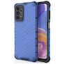 Mobigear Honeycomb Samsung Galaxy A23 Hoesje Hardcase Backcover Shockproof - Blauw