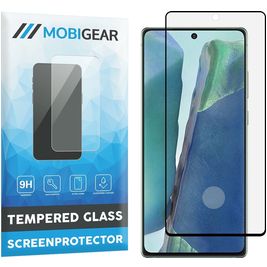 Mobigear Premium Samsung Galaxy Note 20 Glazen Screenprotector - Case Friendly - Zwart