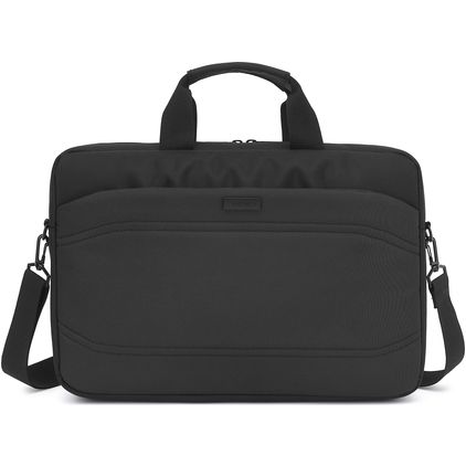 Mobilize Water Resistant Laptop Schoudertas 17.3 inch Laptoptas - Zwart