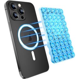 Mobigear Snap Stick MagSafe Telefoonhouder met zuignap - Blauw Universeel