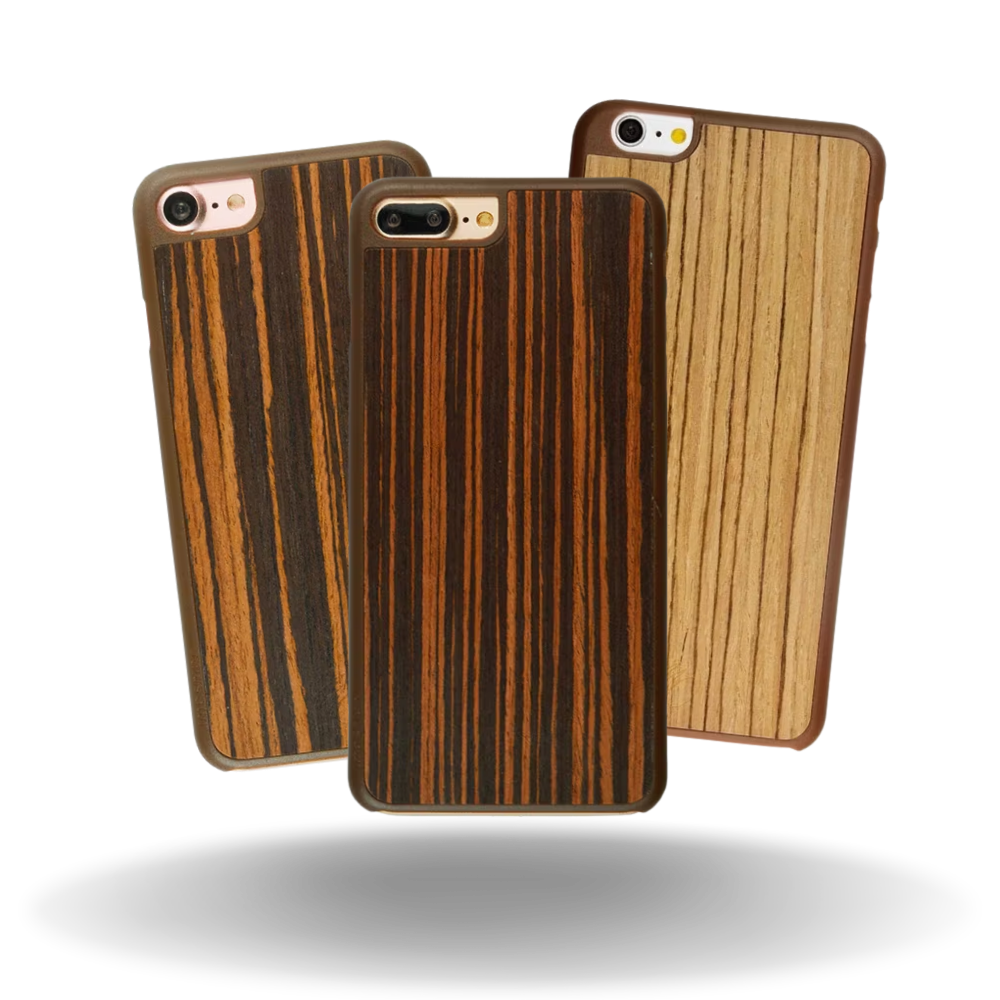 Houten telefoonhoesjes