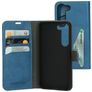 Mobiparts Classic Wallet Samsung Galaxy S23 Hoesje Bookcase Portemonnee - Steel Blue