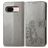 Mobigear Clover Google Pixel 8a Hoesje Bookcase Portemonnee - Grijs