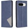 Mobigear Rhombus Slim Google Pixel 8 Hoesje Bookcase - Blauw