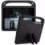 Mobigear AeroArmor iPad 9 (2021) Kinder Tablethoes met Handvat + Stylus Houder - Zwart