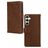 Mobilize Wallet Samsung Galaxy S23 FE Hoesje Echt Leer Bookcase Portemonnee - Bruin