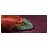 Mobigear Anti-Slip Muismat - 40 x 90 CM - Water Drops