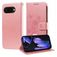 Mobigear Flowers Google Pixel 9a Hoesje Bookcase Portemonnee - Roségoud
