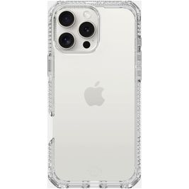 ITSKINS Level 2 SpectrumClear R Doorzichtig iPhone 16 Pro Max Hoesje Flexibel TPU Backcover Shockproof - Transparant