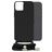 Mobilize Lanyard Gelly iPhone 15 Plus Flexibel TPU Hoesje met koord - Zwart