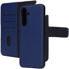 Mobiparts Samsung Galaxy A36 Hoesje Echt Leer Uitneembare 2in1 Bookcase Portemonnee - Blauw
