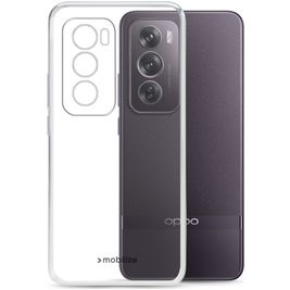 Mobilize Gelly Doorzichtig OPPO Reno 12 Pro Hoesje Flexibel TPU Backcover - Transparant