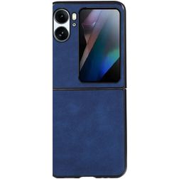 Mobigear Excellent OPPO Find N2 Flip Hoesje Hardcase Backcover - Blauw
