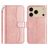 Mobigear S Line iPhone 18 Pro Hoesje Bookcase Portemonnee - Roségoud