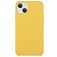 Mobigear Rubber Touch iPhone 15 Siliconen Hoesje Backcover - Geel