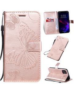 Mobigear Pressed Butterfly Bookcase Case Rose Gold Apple iPhone 11