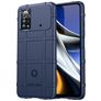 Mobigear Rugged Shield POCO X4 Pro 5G Hoesje Flexibel TPU Backcover Shockproof - Blauw