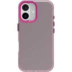 Mobigear Crystal iPhone 16 Hoesje Hardcase Backcover - Rood