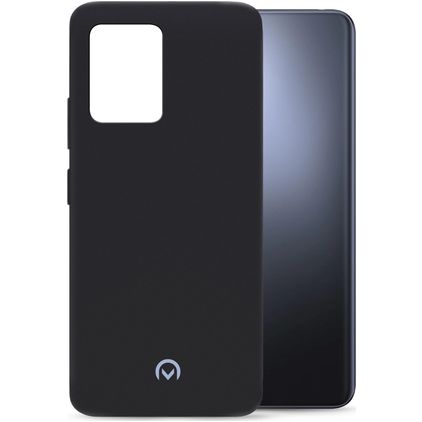 Mobilize Rubber Gelly Xiaomi Redmi Note 12 Hoesje Flexibel TPU Backcover - Matt Black