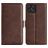 Mobigear Slim Magnet HONOR X8 Hoesje Bookcase Portemonnee - Bruin