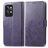 Mobigear Clover Realme GT2 Pro Hoesje Bookcase Portemonnee - Paars