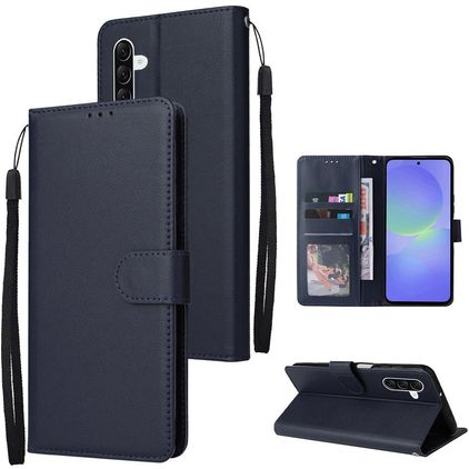 Mobigear Wallet Samsung Galaxy A37 Hoesje Bookcase Portemonnee - Donkerblauw