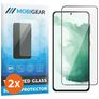 Mobigear Premium Samsung Galaxy S22 Glazen Screenprotector - Case Friendly - Zwart (2-Pack)