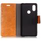 Mobigear Croco Xiaomi Mi 8 SE Hoesje Bookcase Portemonnee - Oranje