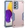 Mobigear Non-slip Armor Samsung Galaxy A73 Hoesje Hardcase Backcover Shockproof - Roségoud