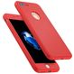 Mobigear FlexGuard iPhone 8 Plus Hoesje Flexibel TPU Backcover - Rood
