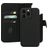 Mobiparts iPhone 15 Pro Max MagSafe Hoesje Echt Leer Uitneembare 2in1 Bookcase Portemonnee - Zwart
