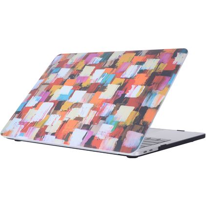 Mobigear Painting MacBook Pro 15 Inch (2016-2019) Hoes Hardshell Laptopcover MacBook Case - Model 12 - Model A1707 / A1990