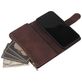Mobigear Zipper iPhone 12 Pro Hoesje Bookcase Portemonnee - Bruin