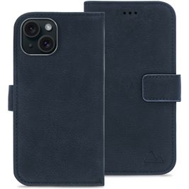 My Style Flex Wallet iPhone 15 Hoesje Bookcase Portemonnee - Royal Blue