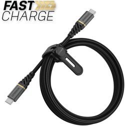 Otterbox Nylon Braided USB-C naar USB-C Kabel 2 Meter - Zwart
