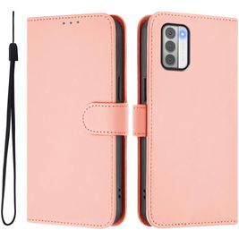 Mobigear Urban Wallet Nokia G42 Hoesje Bookcase Portemonnee - Roze