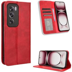 Mobigear Sensation OPPO Reno 12 Pro Hoesje Bookcase Portemonnee - Rood