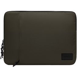 Gaston Luga Däsh Cushioned Case Laptop Sleeve 13 - 14 inch Laptophoes - Olijfgroen