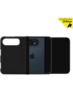 My Style Magsafe Tough iPhone Duo Hoesje Hardcase Backcover Shockproof - Zwart