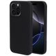 Mobiparts iPhone 16 Pro Max Siliconen Hoesje Backcover - Zwart