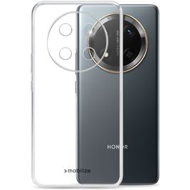 Mobilize Gelly Case Doorzichtig HONOR Magic 7 Lite Hoesje Flexibel TPU Backcover - Transparant