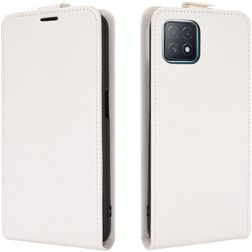 Mobigear OPPO A73 5G Hoesje Flipcase - Wit