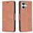 Mobigear Excellent iPhone 17 Hoesje Bookcase Portemonnee - Bruin