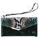 Mobilize Gelly Velvet iPhone XS Hoesje Uitneembare 2in1 Clutch - Green Snake